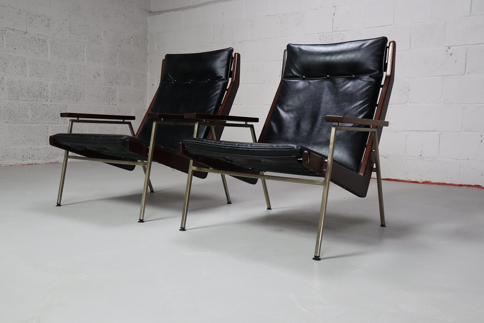 Pair of lounge chairs by Rob Parry