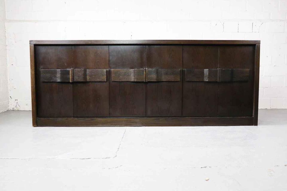 Brutalist oak sideboard (SOLD)