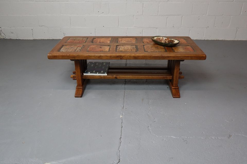 Brutalist coffee table by De Tonge